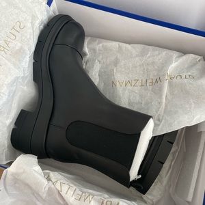 Stuart weiztman Norah Black Boot Wide